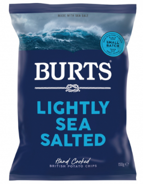 BURTS 英國手工薯片 淡鹽口味 150g