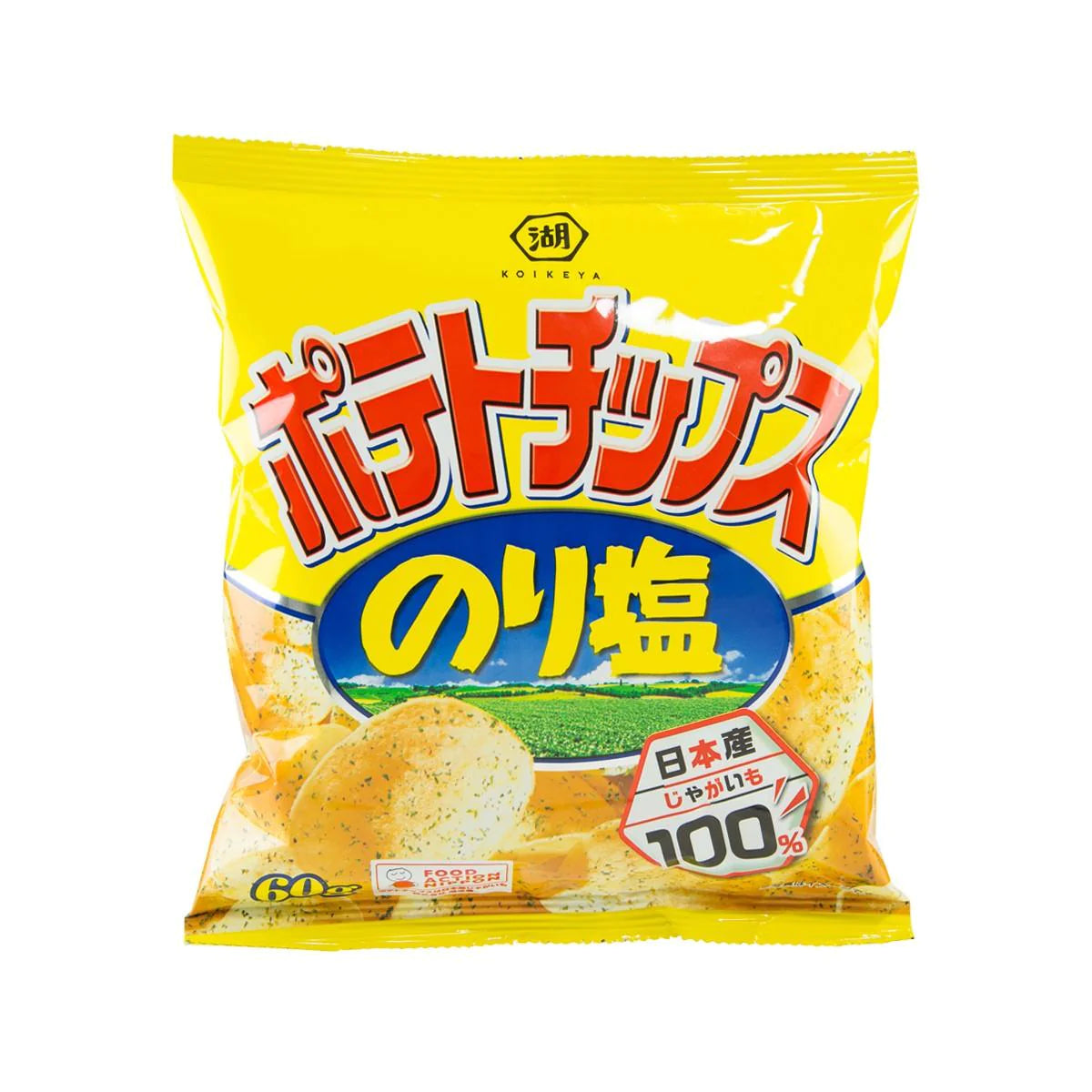 湖池屋 紫菜鹽味薯片 60g