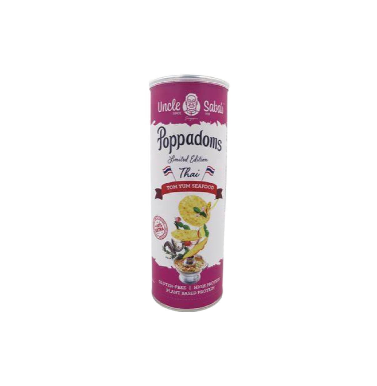 Poppadoms Tom Yum Seafood 60g