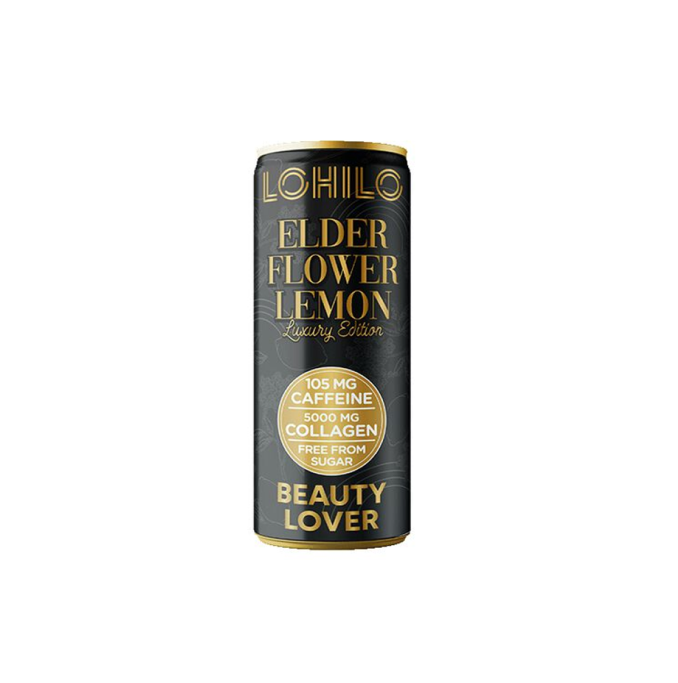 Lohilo 接骨木花檸檬膠原蛋白飲料 330ml