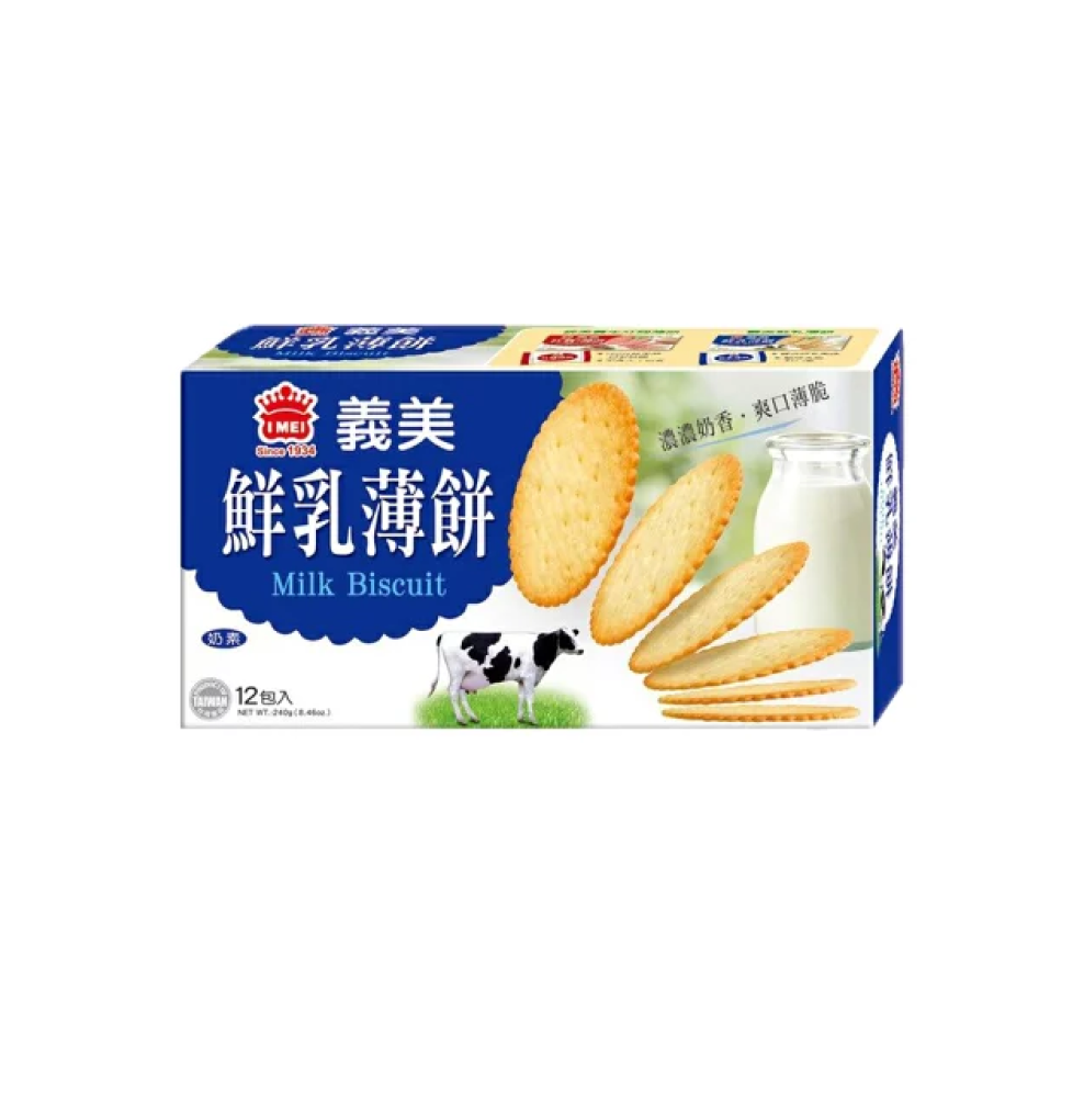 義美 鮮乳薄餅 120g