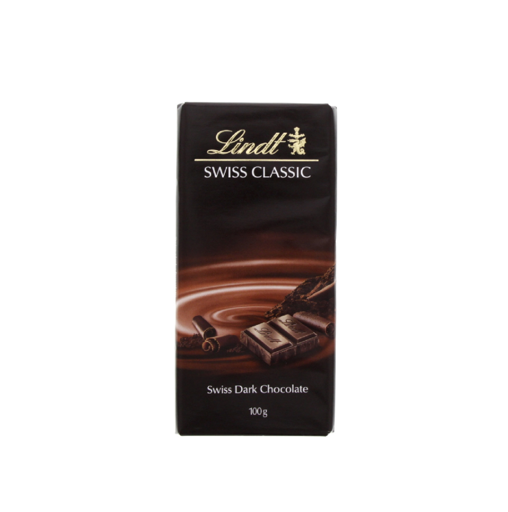 Lindt 瑞士經典黑巧克力100g