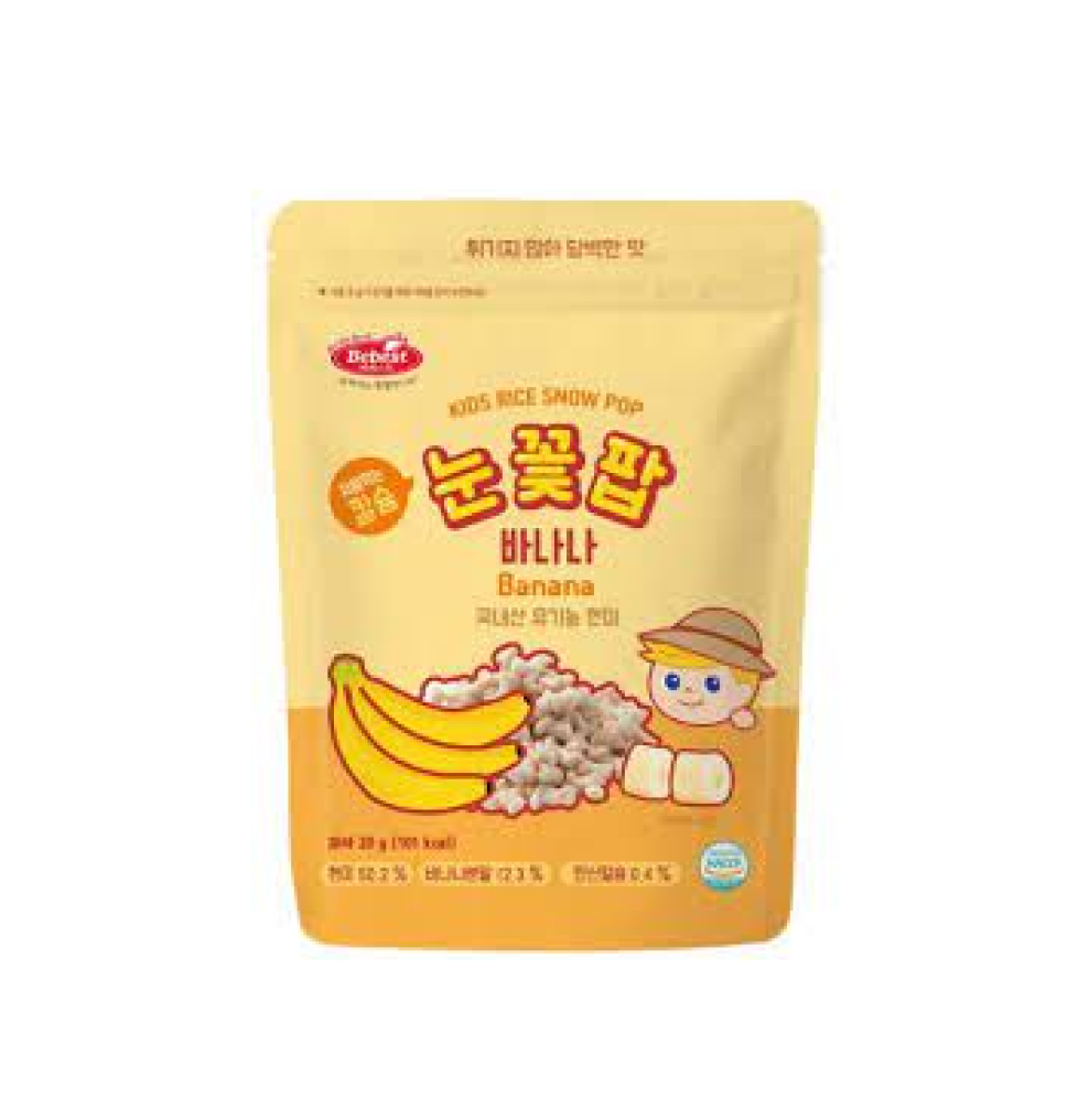Bebest有機泡芺 香蕉 20g