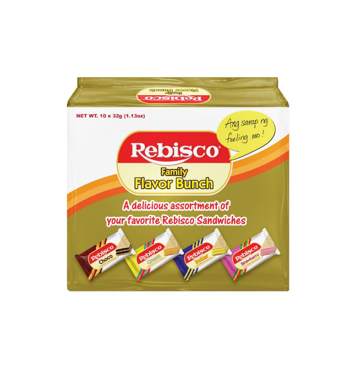 Rebisco 薄脆夾心餅 雜錦味 10個裝