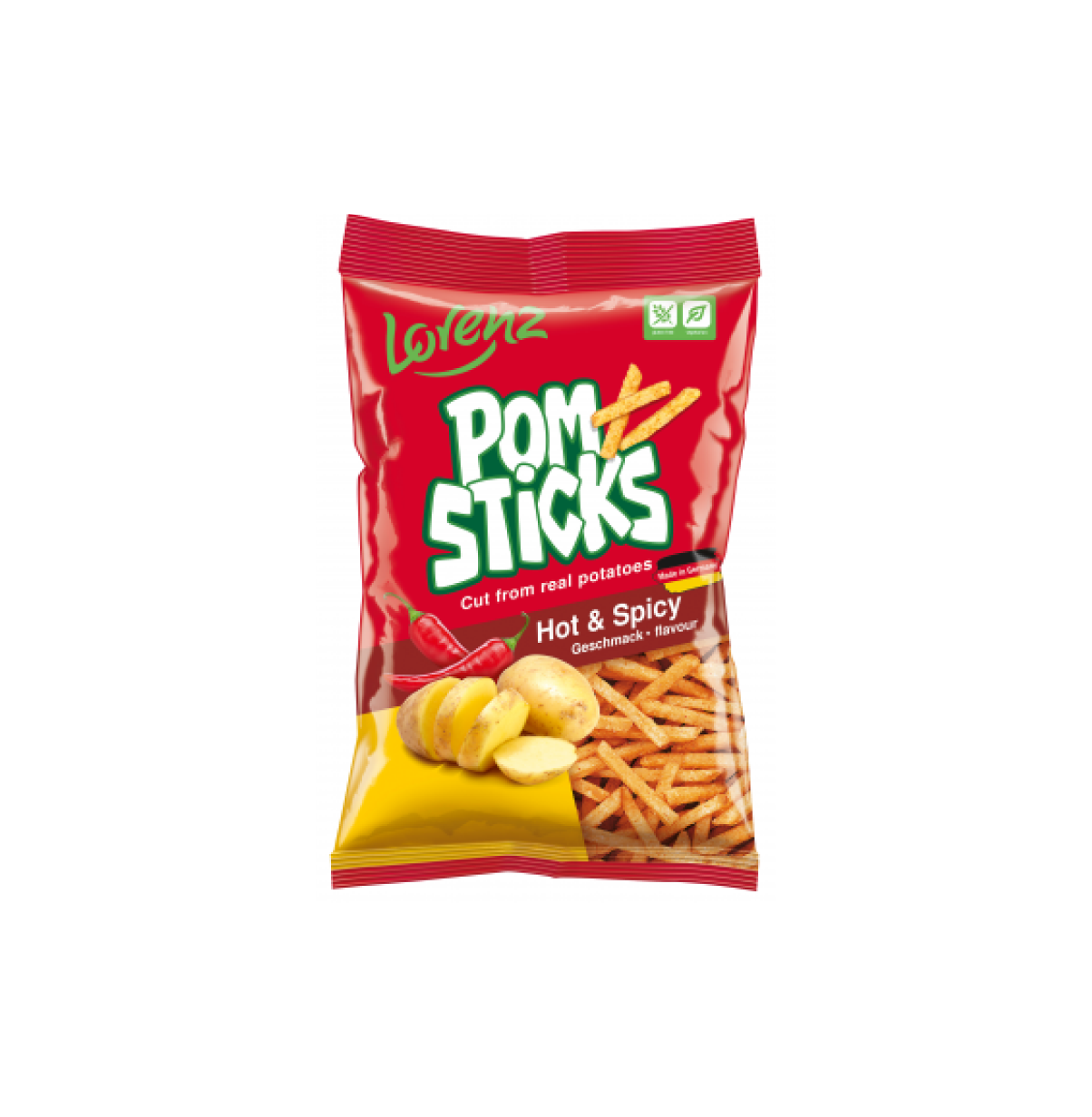 Lorenz 德國經典香辣味薯條 70g