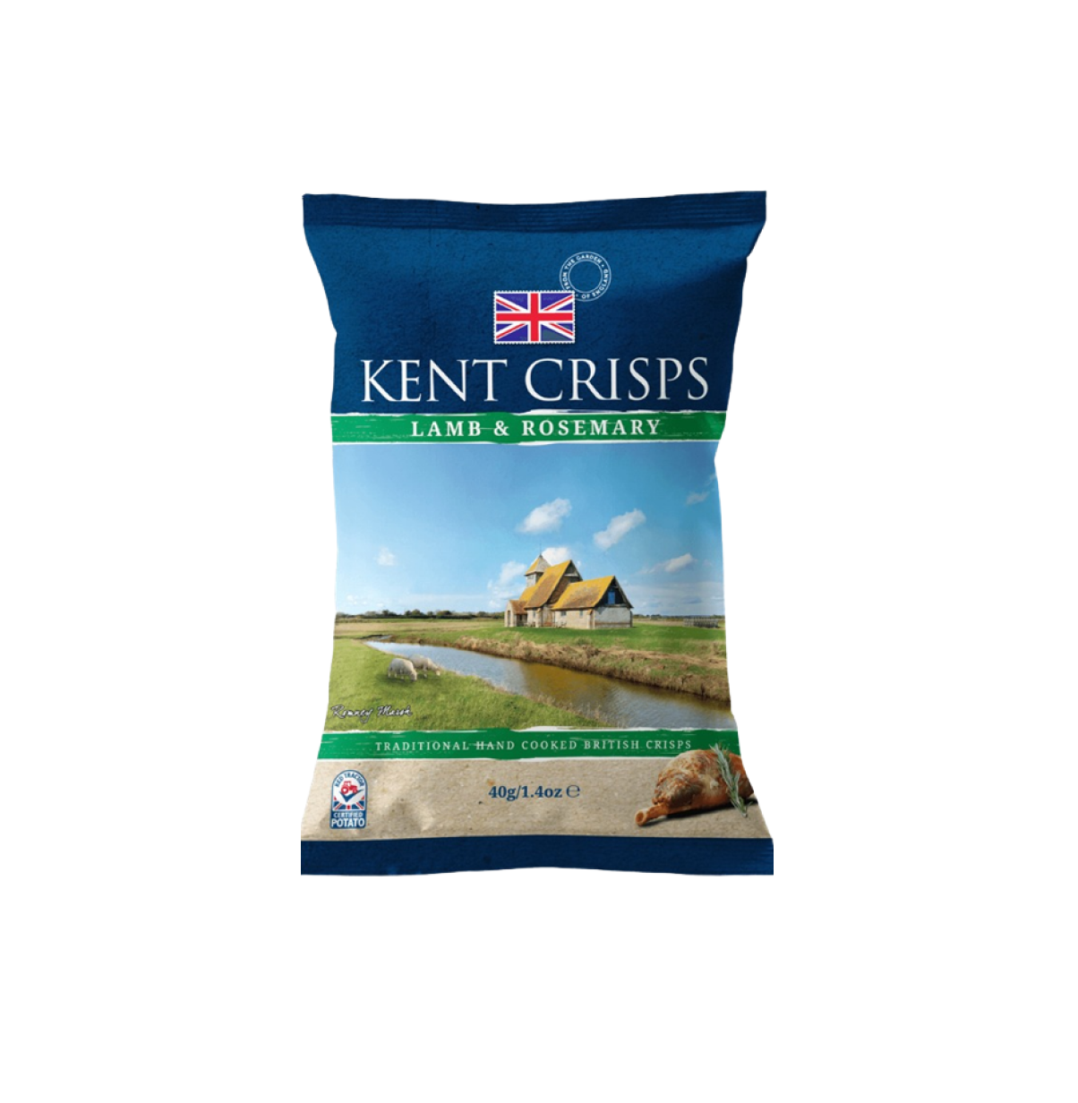Kent Crisps 迷迭香羊肉味薯片40g