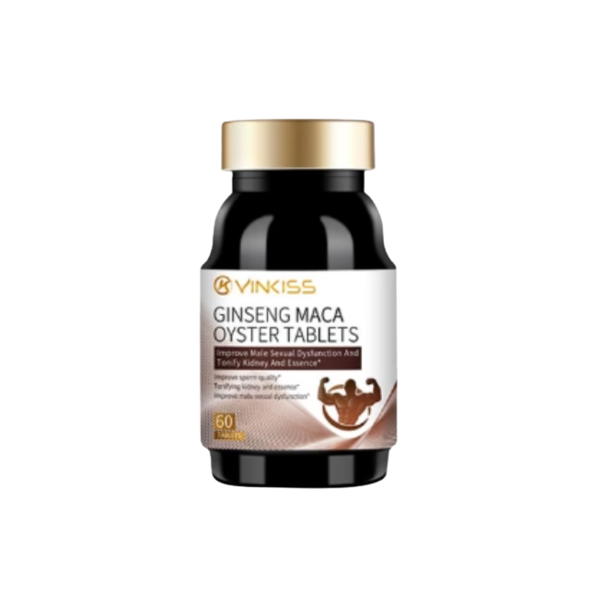 VINKISS瑪卡MACA 牡蠣複合精華片 60粒 200mg每粒