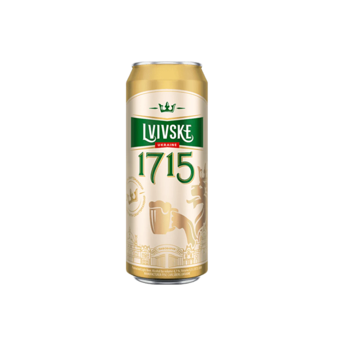 嘉士伯 Lvivske 1715 500ml
