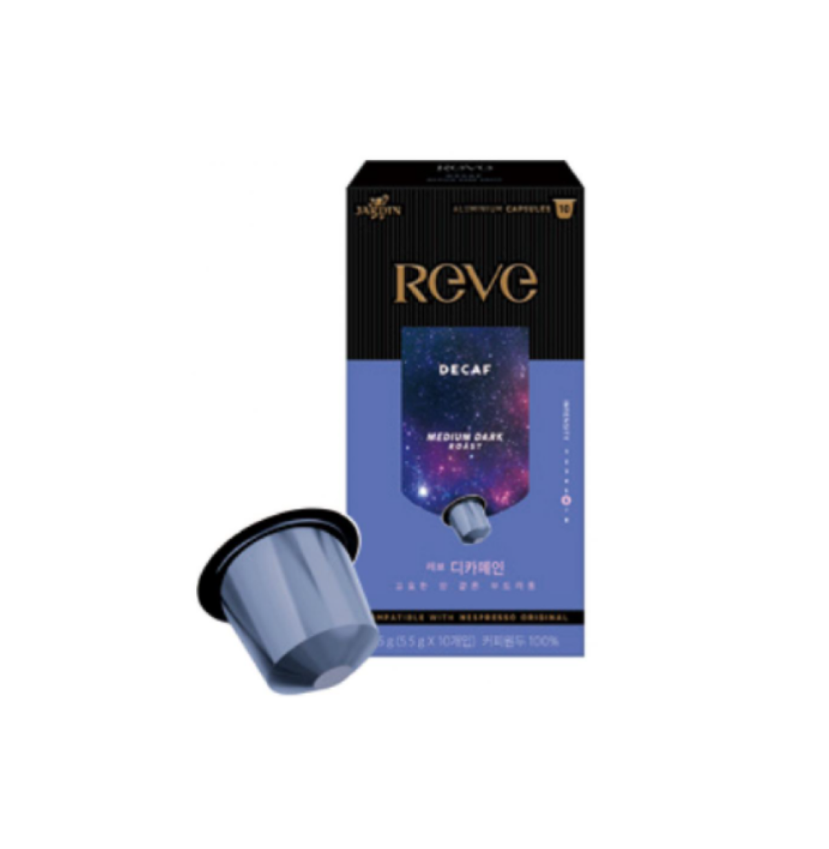 Reve 6度中深焙咖啡膠囊 不含咖啡因