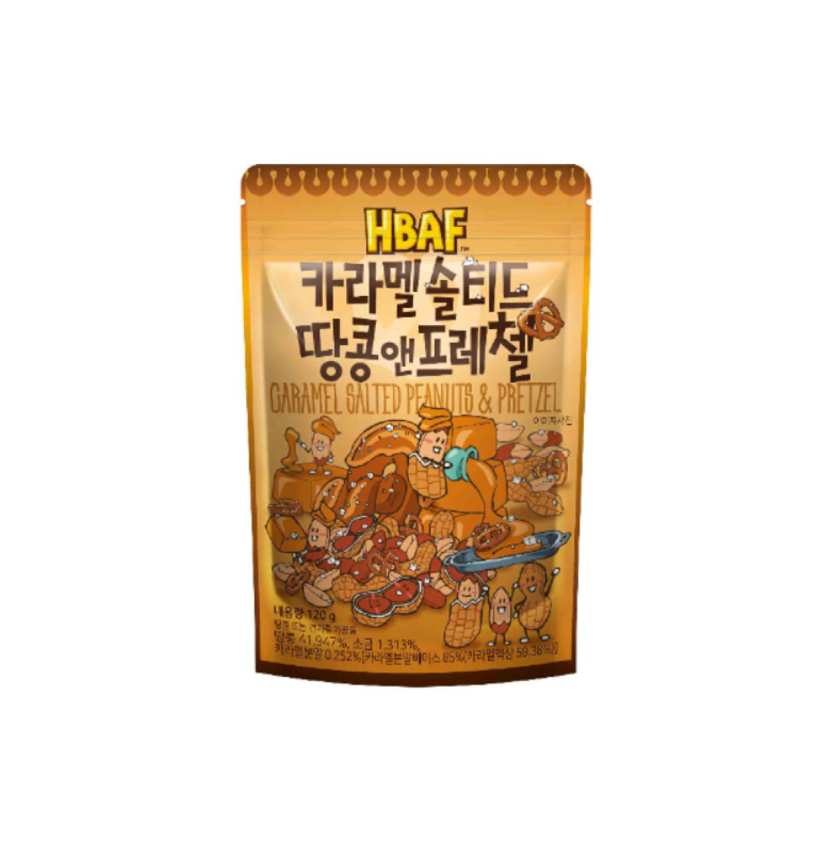 乾焗焦糖花生脆圈 190g