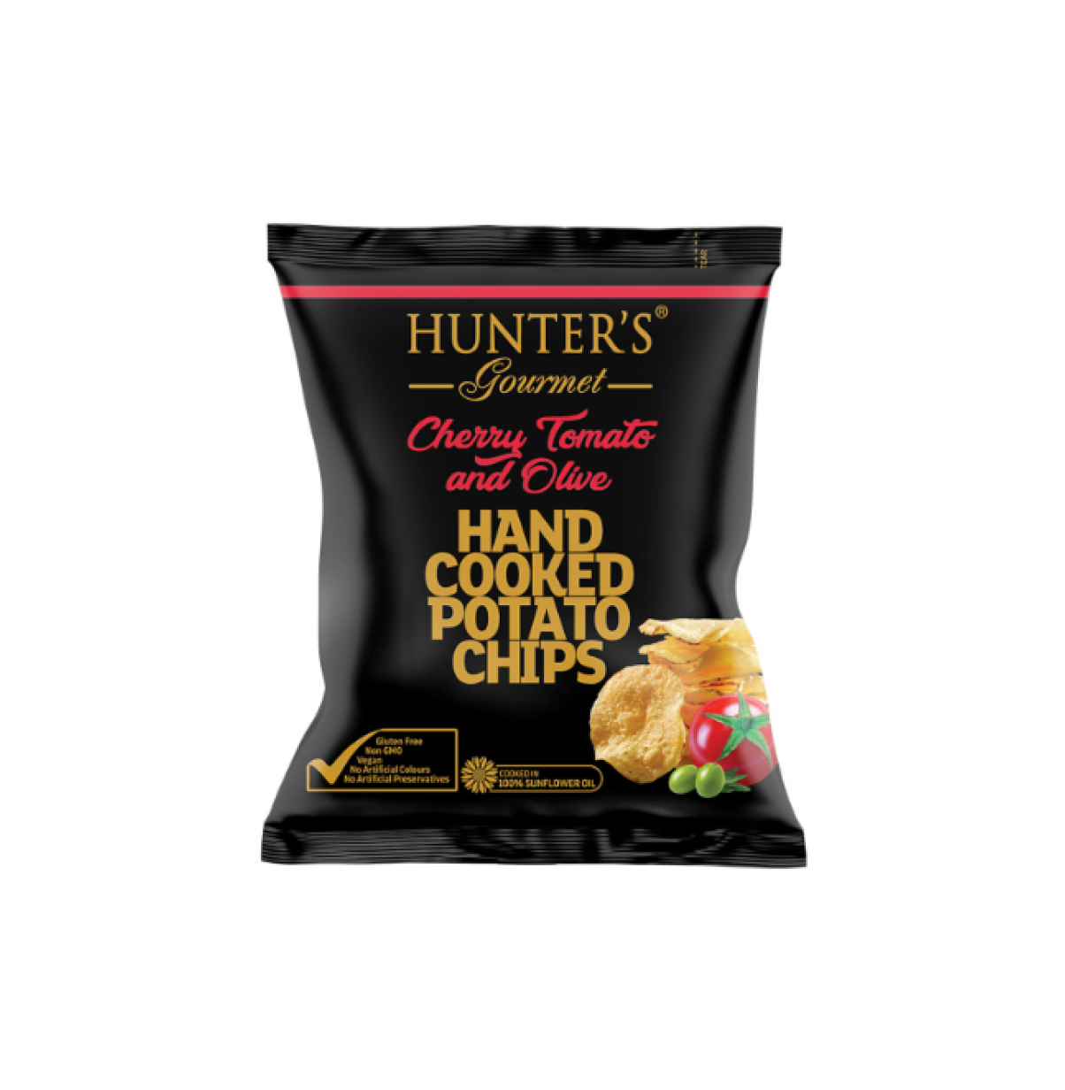 Hunter‘s 手製薯片 車厘茄橄欖味 25g