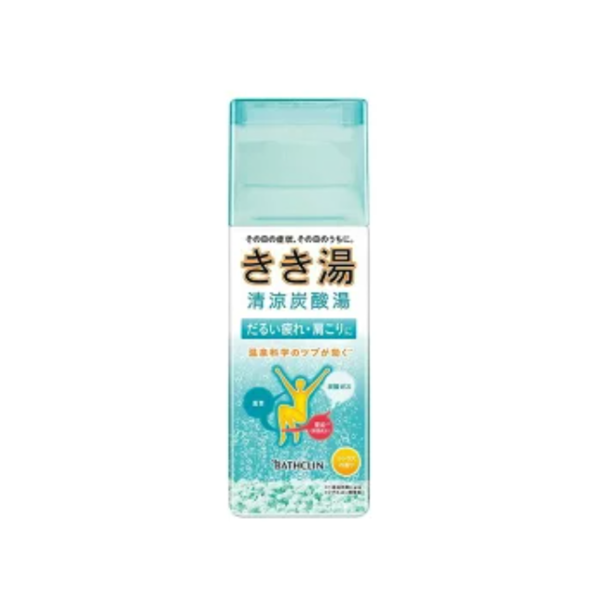 日本 巴斯克林 KIKIYU炭酸浴鹽 柑橘 360g
