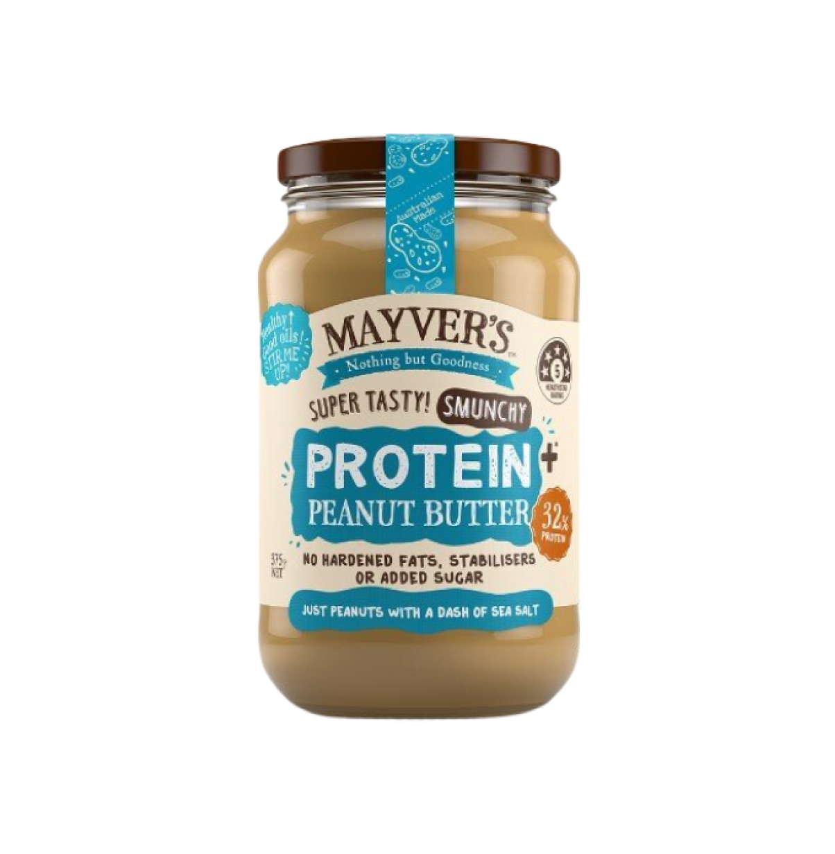 Mayver‘s 蛋白質花生醬 375g
