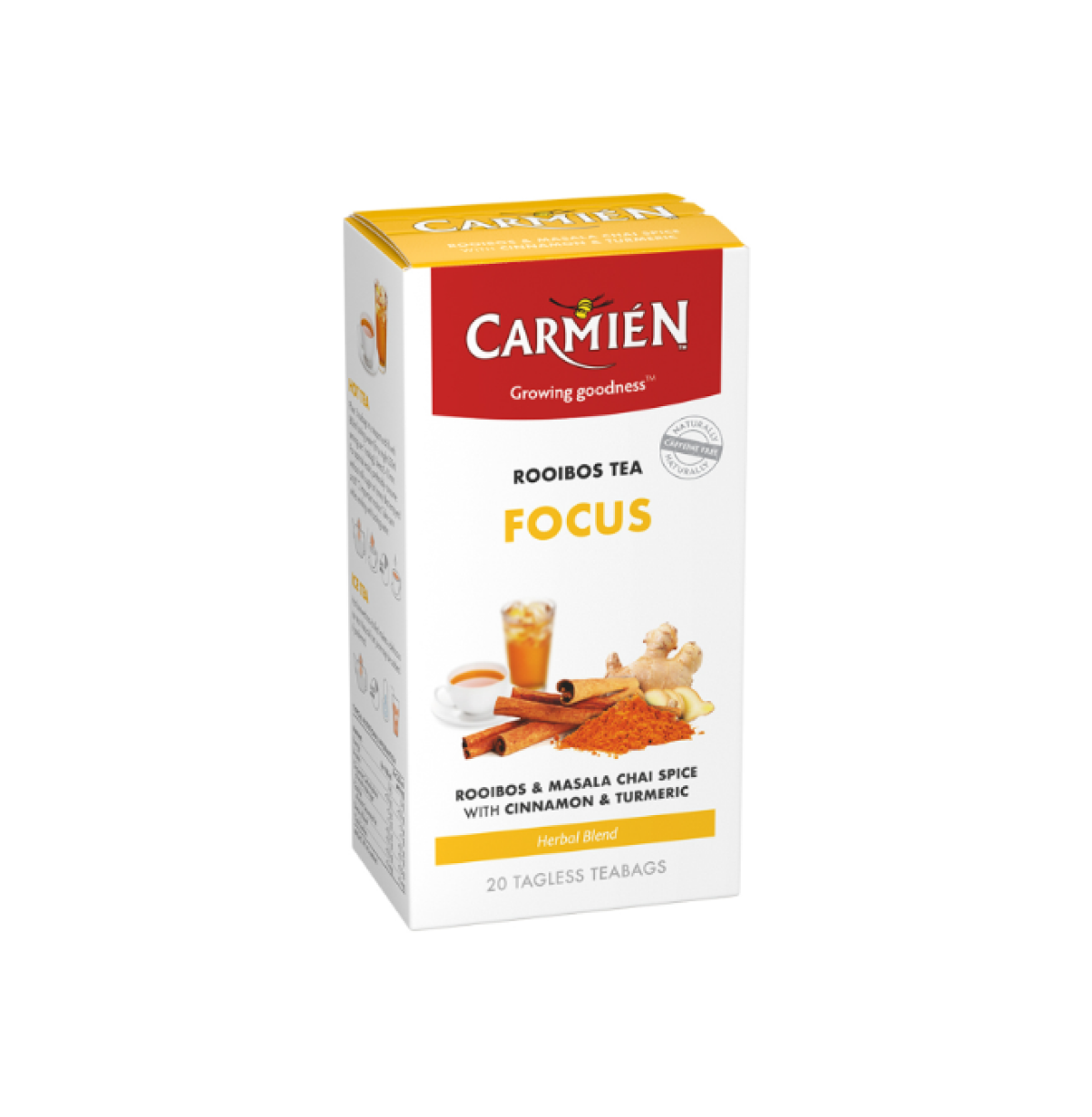 Carmien 南非玉桂黃薑豆蔻生薑國寶/博士茶 50g*20