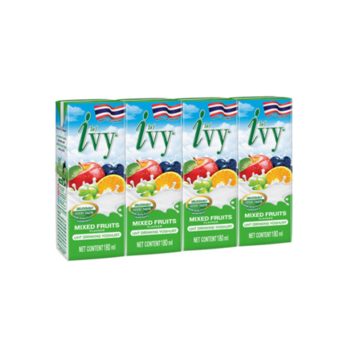 IVY 酸乳酪飲品 雜果味 180ml*4