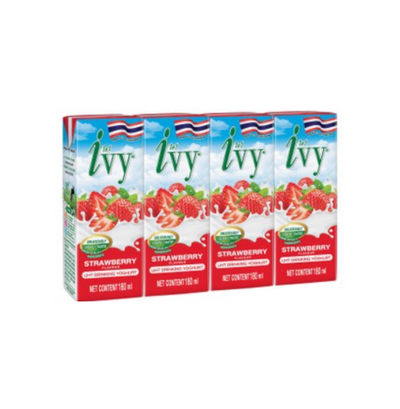 IVY 酸乳酪飲品 草莓味 180ml*4