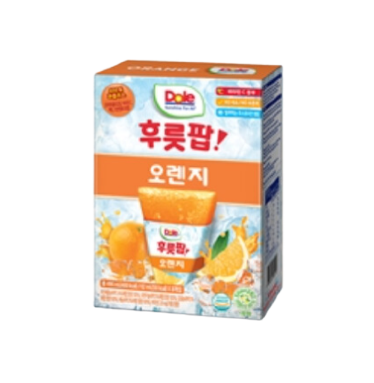 都樂 果汁唧唧冰 橙味 62ml*8