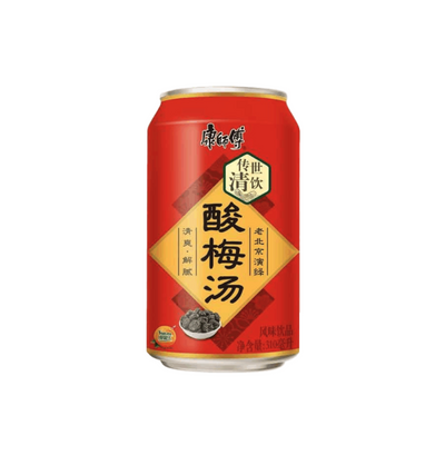 【$5.5/2罐】康師傅 酸梅湯 罐裝 310ml
