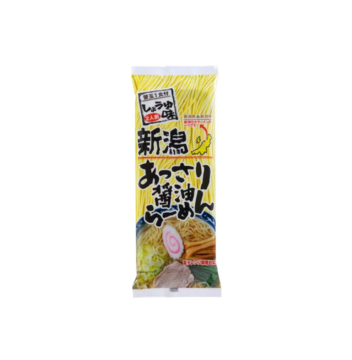新潟 清爽醬油拉麵 內附湯包