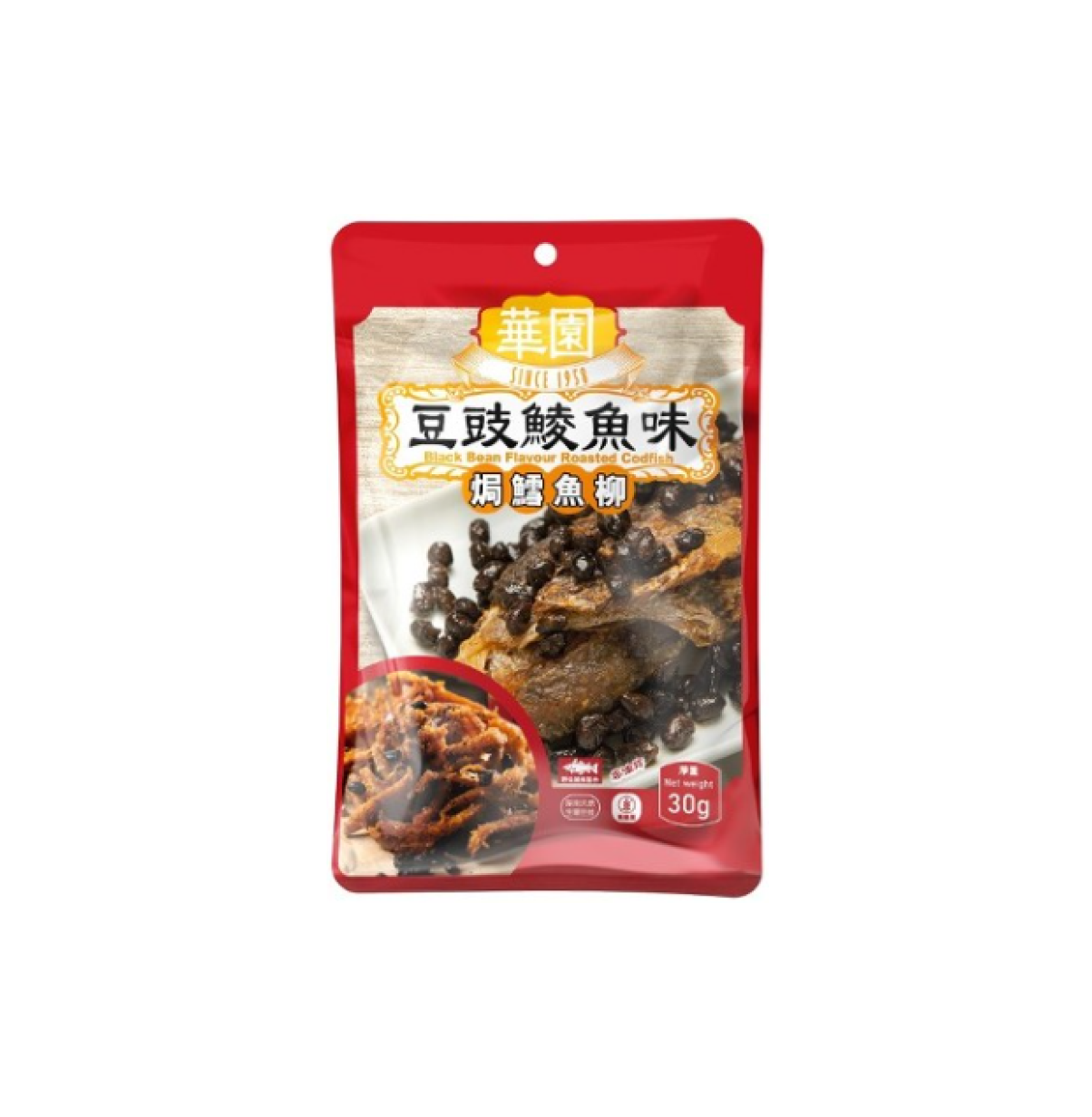 華園 豆豉鯪魚味焗鱈魚柳 30g
