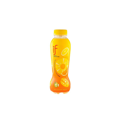 【$18/3件】iF 泰國熱帶水果汁蘆薈粒飲品 350ml
