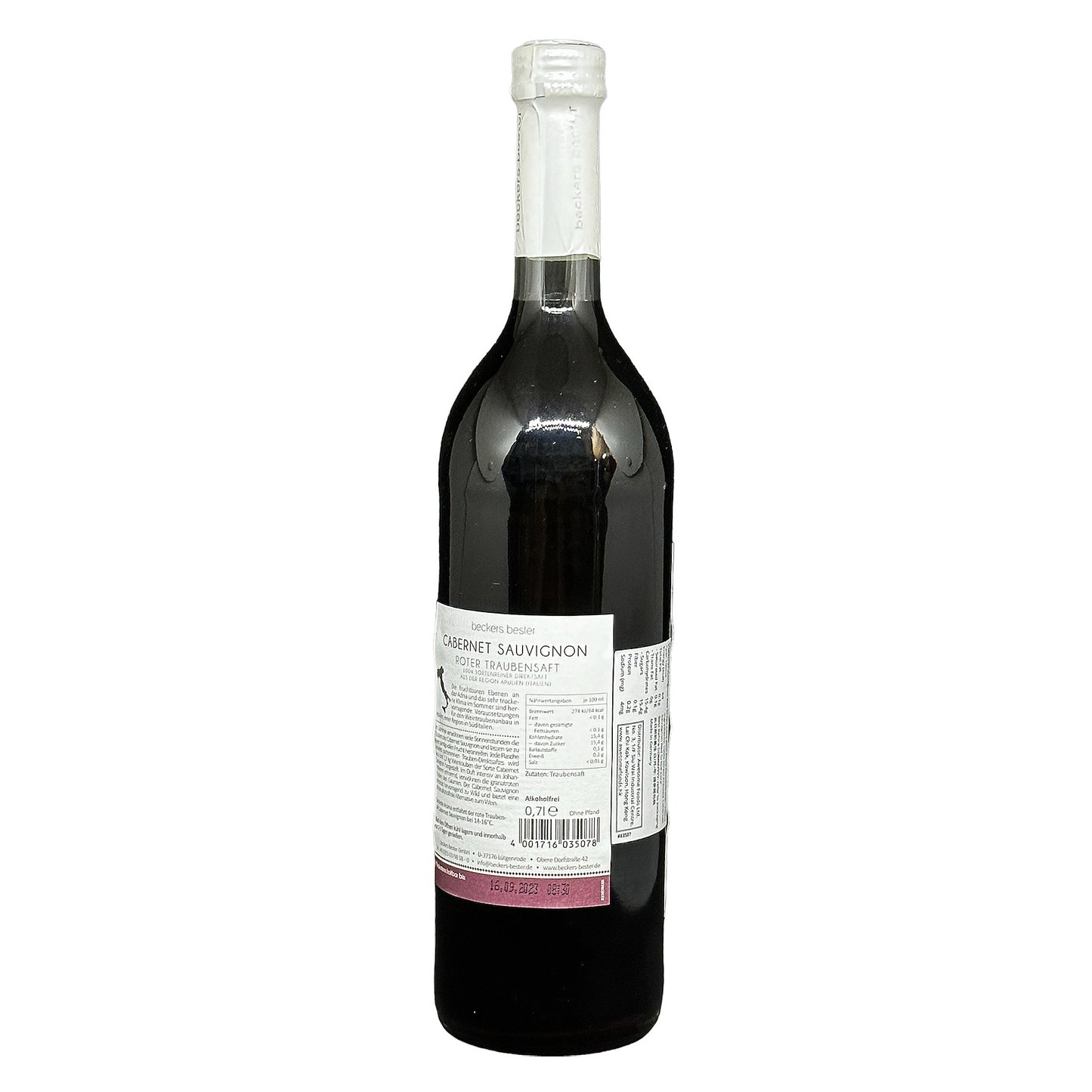 Beckers Bester 精選意大利赤霞珠紅葡萄汁 700mL