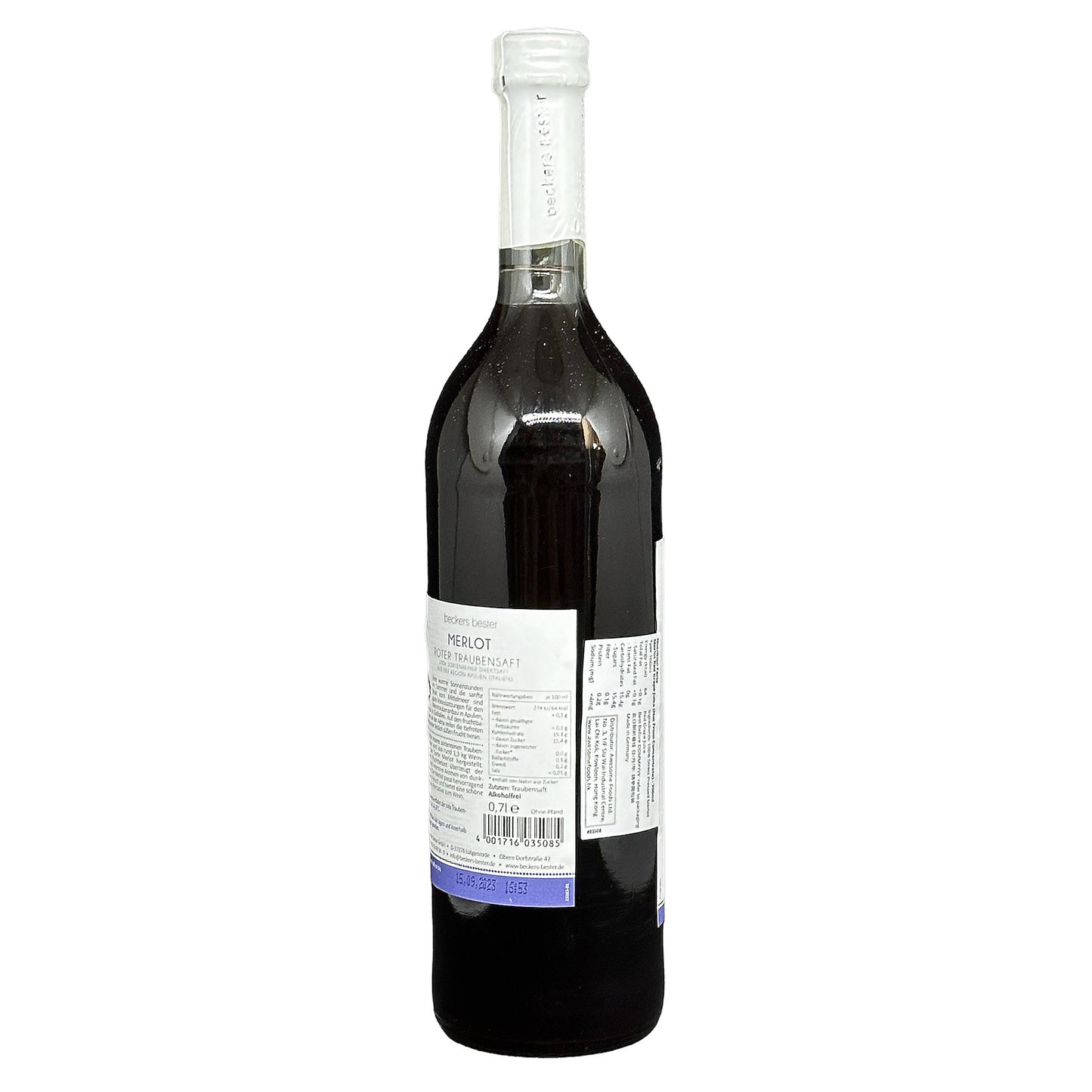 Beckers Bester 精選意大利梅洛紅葡萄汁 700mL