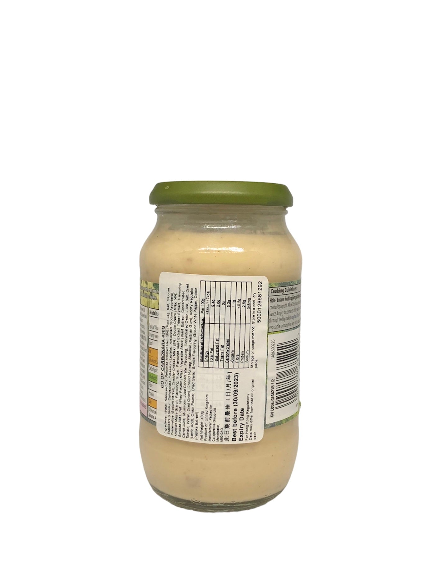 Co-op 意式卡邦尼醬 430g