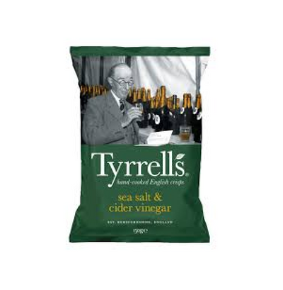 Tyrrells 海鹽和蘋果醋薯片 150g