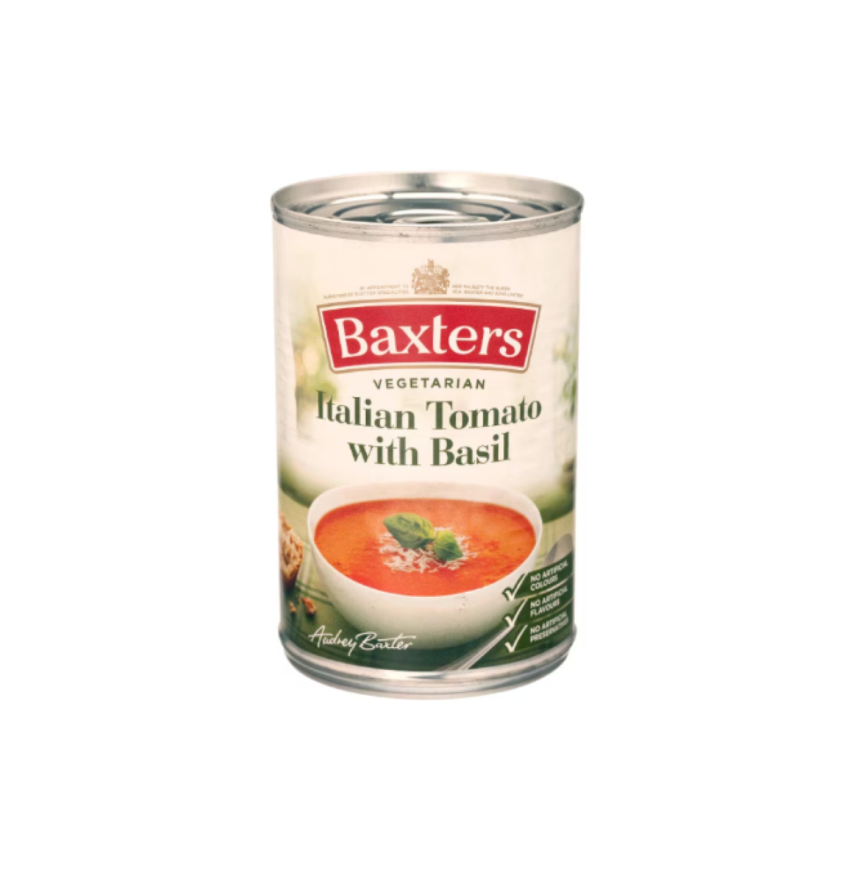 Baxters素食意式蕃茄羅勒湯 400g