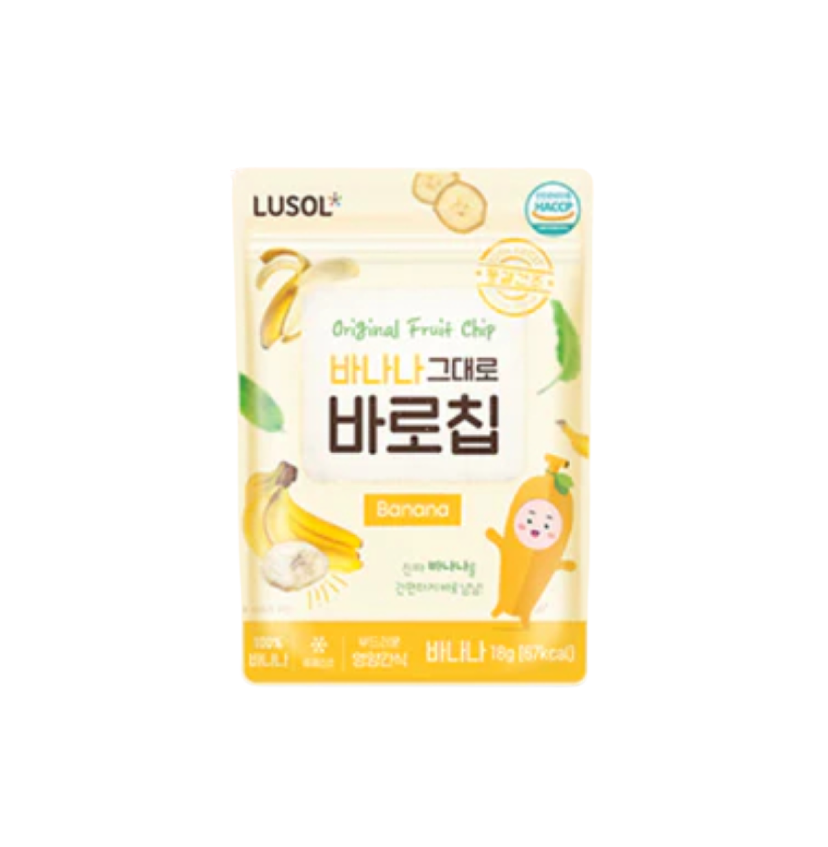 Lusol 天然冷燥水果乾 香蕉味