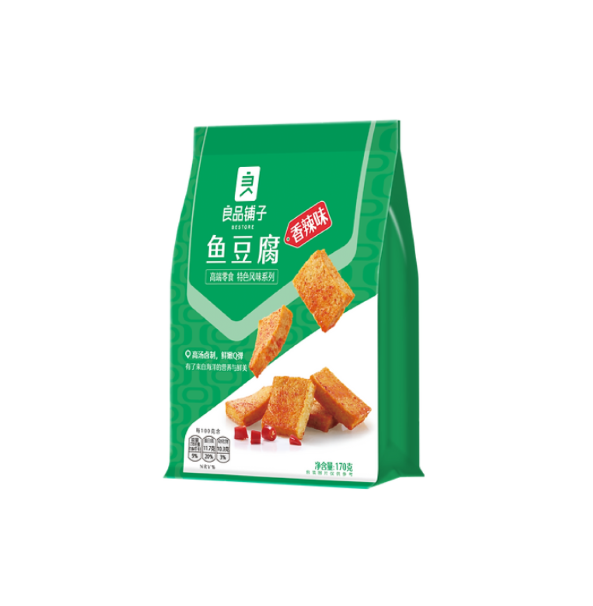 良品鋪子 魚豆腐 香 170g 18元/3包