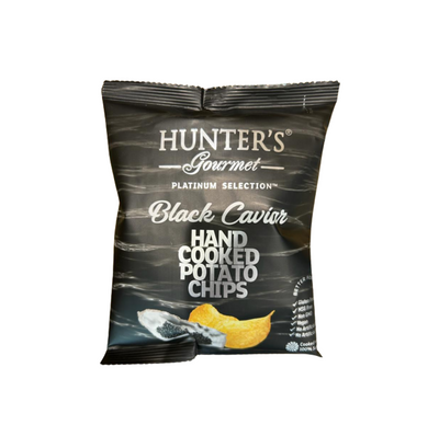 Hunter‘s 手製薯片 黑牌魚子醬味 25g