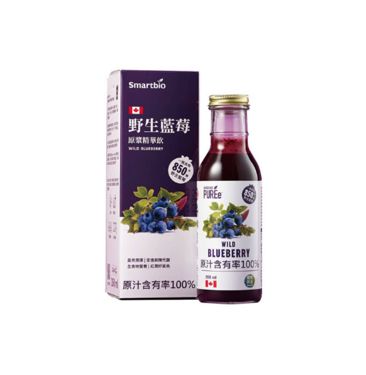 Super Fruit 野生藍莓原漿精華飲 350ml