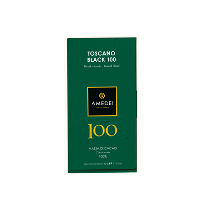 Amedei 100％可可 托斯卡納黑巧克力棒 50g