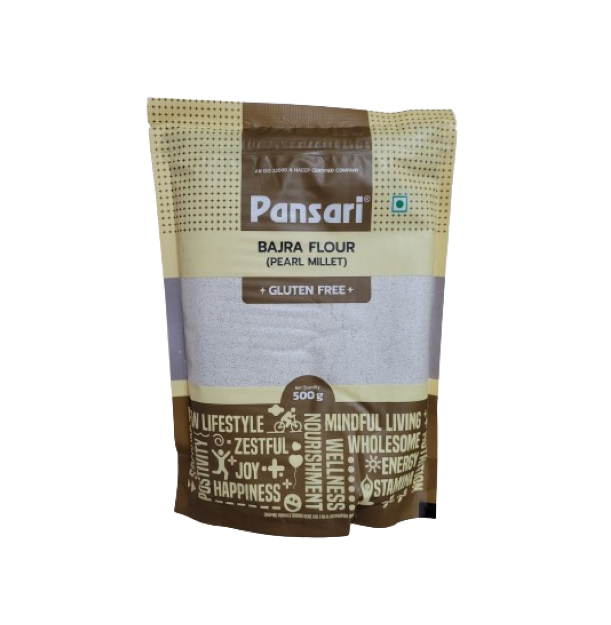 Pansari 拉鍊袋印度珍珠粟麵粉 500g