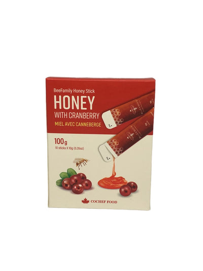 加拿大蜂蜜棒 蔓越莓味 10g x 10條